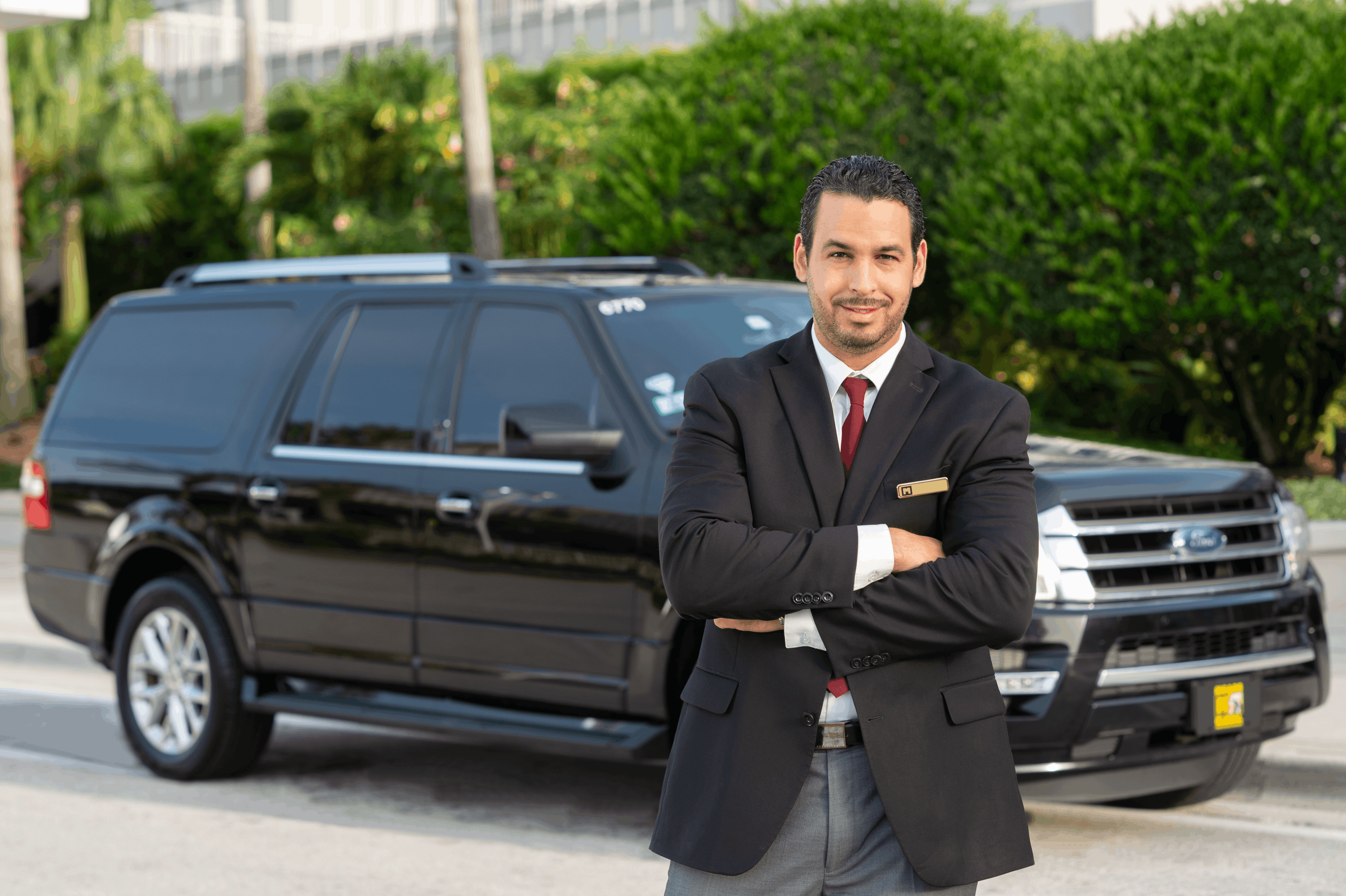 Mears car service with chauffeur